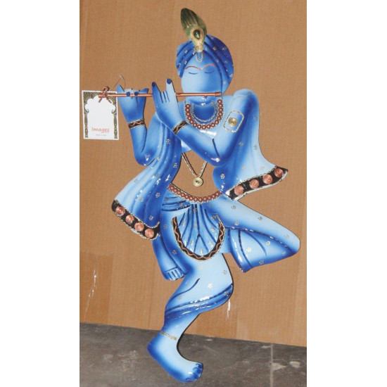 Krishna - Hand Painted Blue