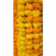 Yellow Orange Combined Artificial Flower