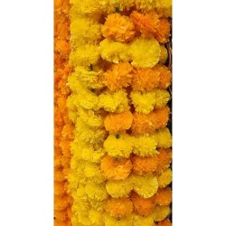Yellow Orange Combined Artificial Flower