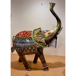 Iron Painted Elephant 