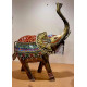 Iron Painted Elephant 
