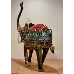 Iron Painted Elephant 