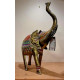 Iron Painted Elephant 