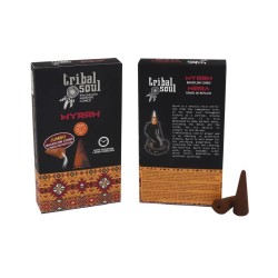 Tribal Soul Myrrh Jumbo Backflow Cones
