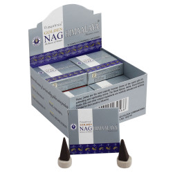 Golden Nag Himalaya Incense cones (Full Pack)