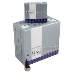 Golden Nag Himalaya Incense cones (Full Pack)