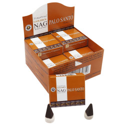 Golden Nag Palo Santo Incense cones (Full Pack)