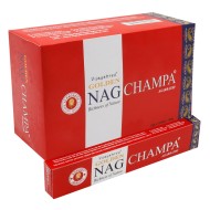 Golden Nag Champa Box