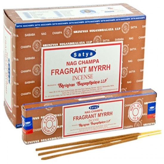 Satya Fragrant Myrrh Full Box