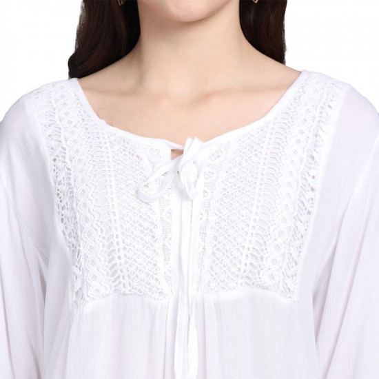 Top with Bell Sleeves