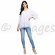 Top with Bell Sleeves