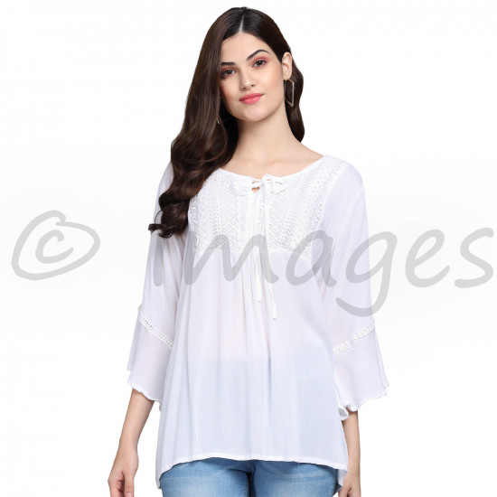 Top with Bell Sleeves