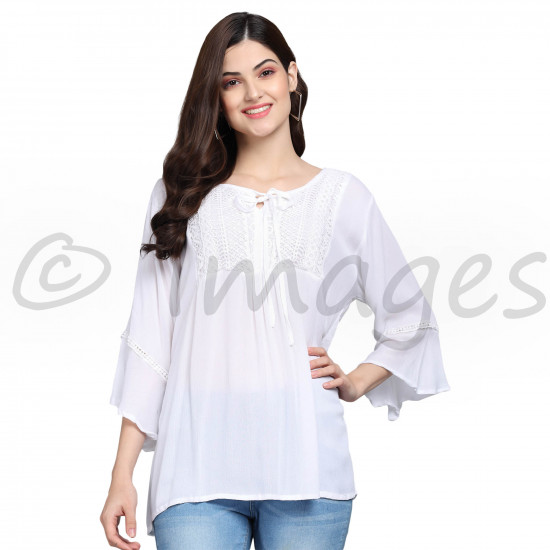 Top with Bell Sleeves