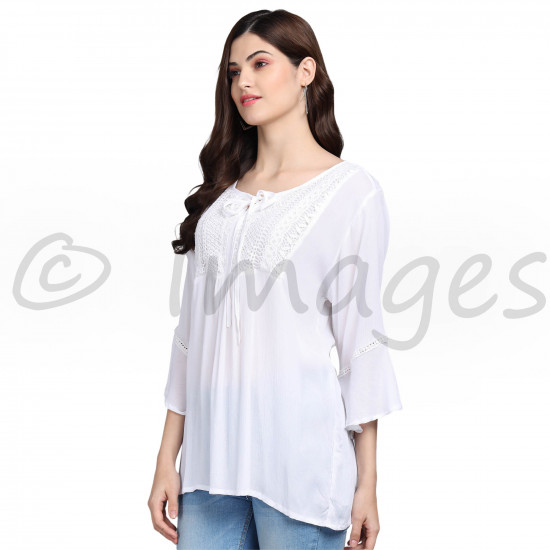 Top with Bell Sleeves