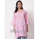 Taffy Ikat V Top