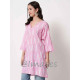Taffy Ikat V Top