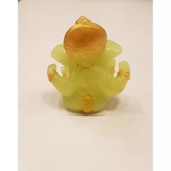 Ganesha Car Dashboard Lime