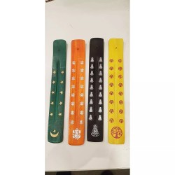 Incense Stand Wooden (Black)