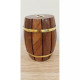 Wooden Money Box Barrel